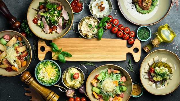 Platos representativos de los planes